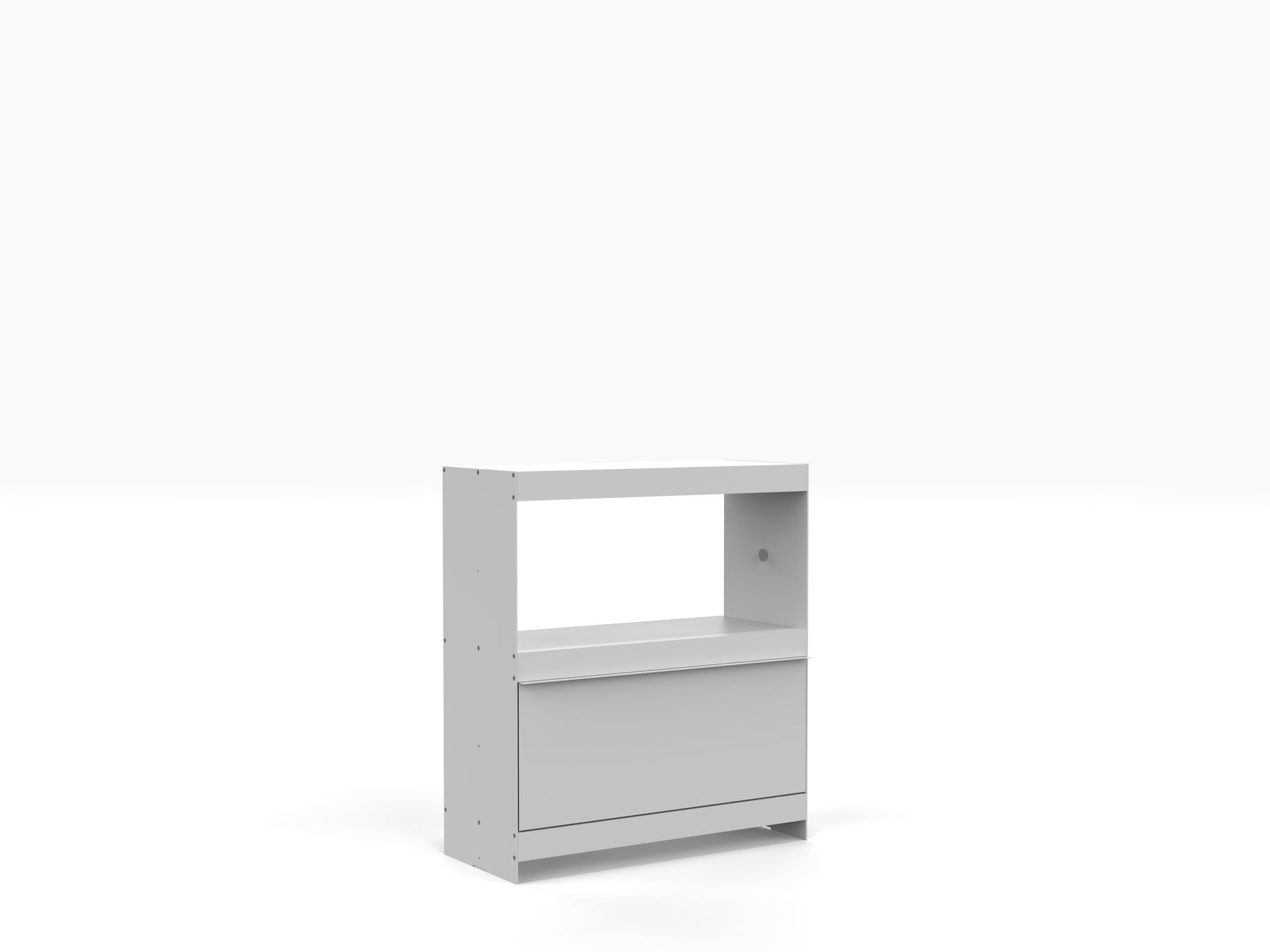 grey metal modern  modular sideboard