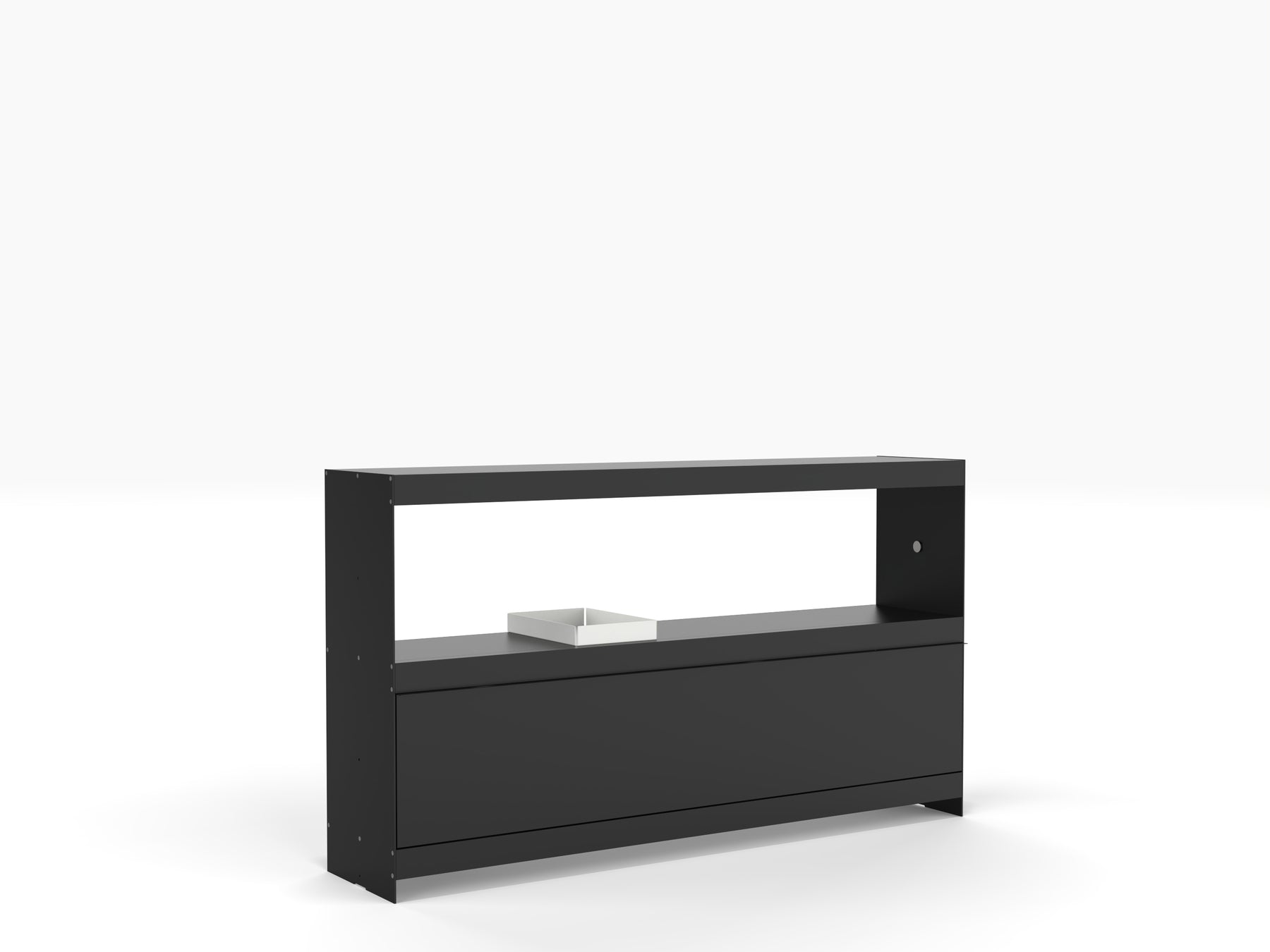 large modern sideboard in black by ON&ON