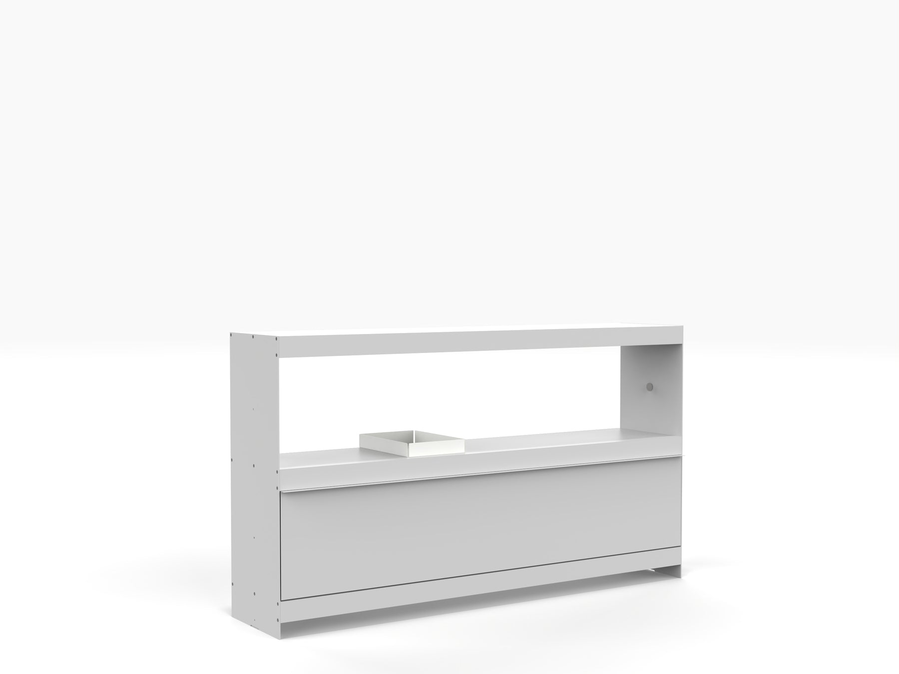 modern grey aluminium sideboard by ON&ON