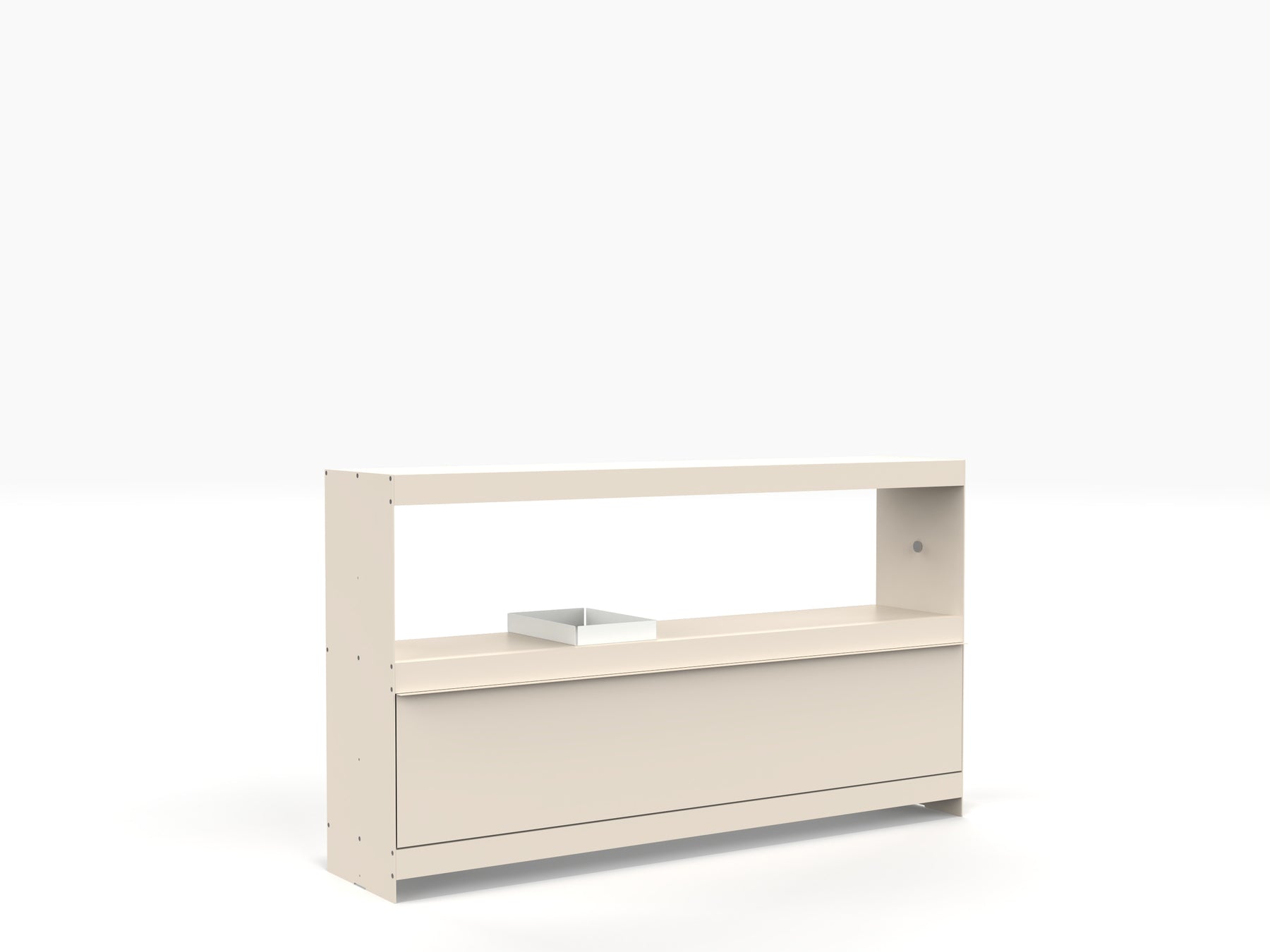 modern sideboard and bookcase low level