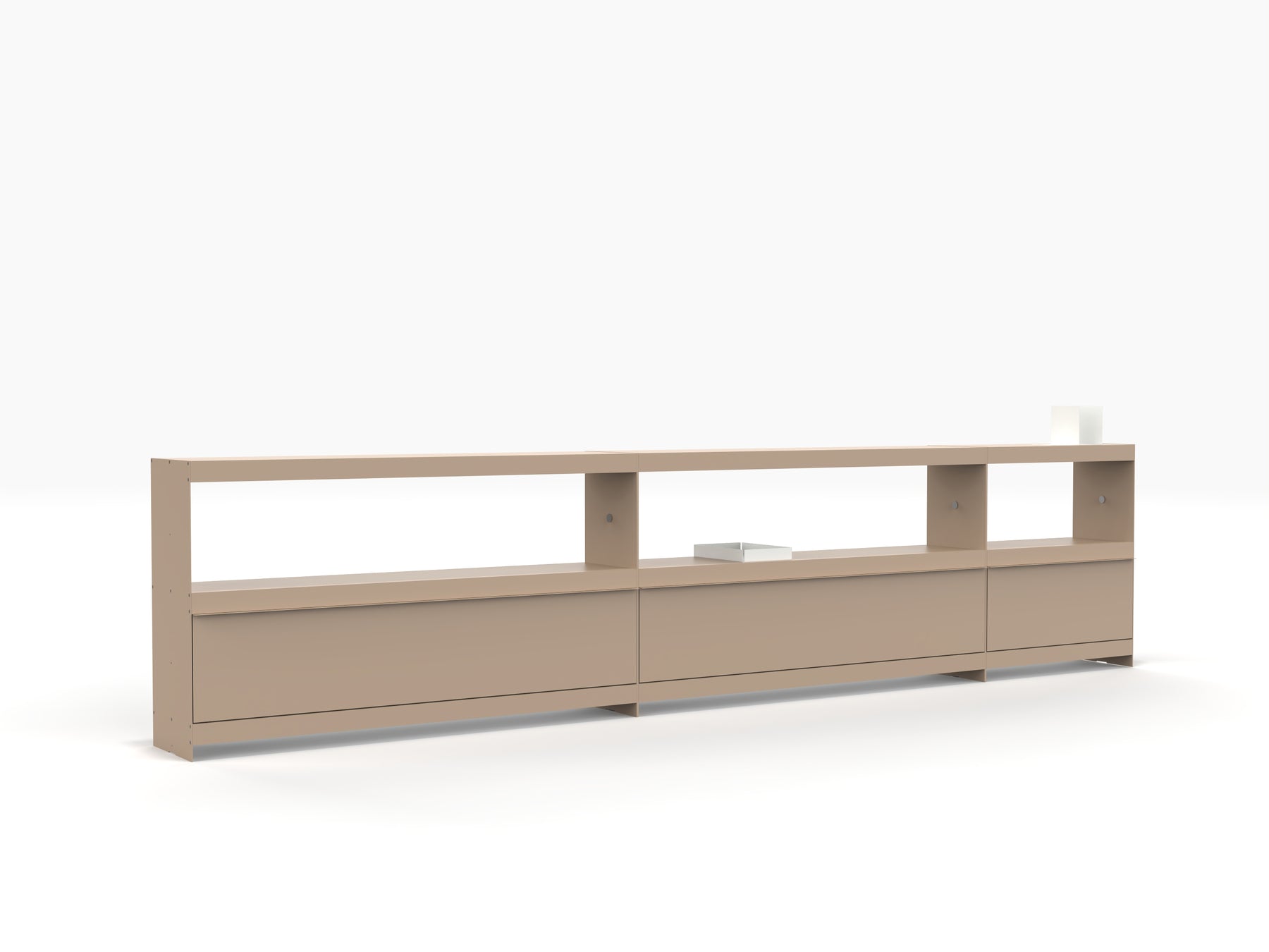 long contemporary sideboard in beige by ON&ON 