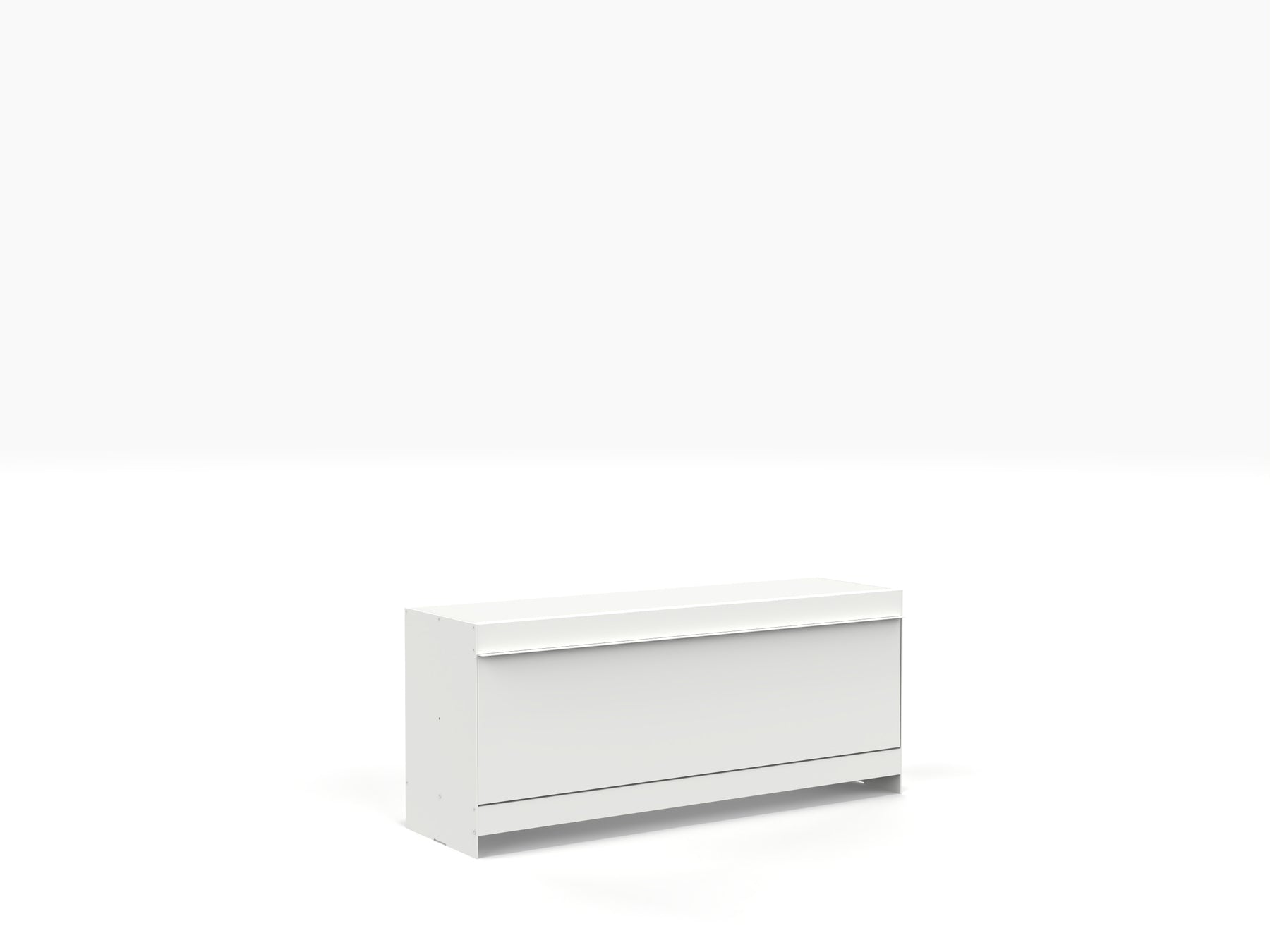 join shelving system modern white metal TV cabinet