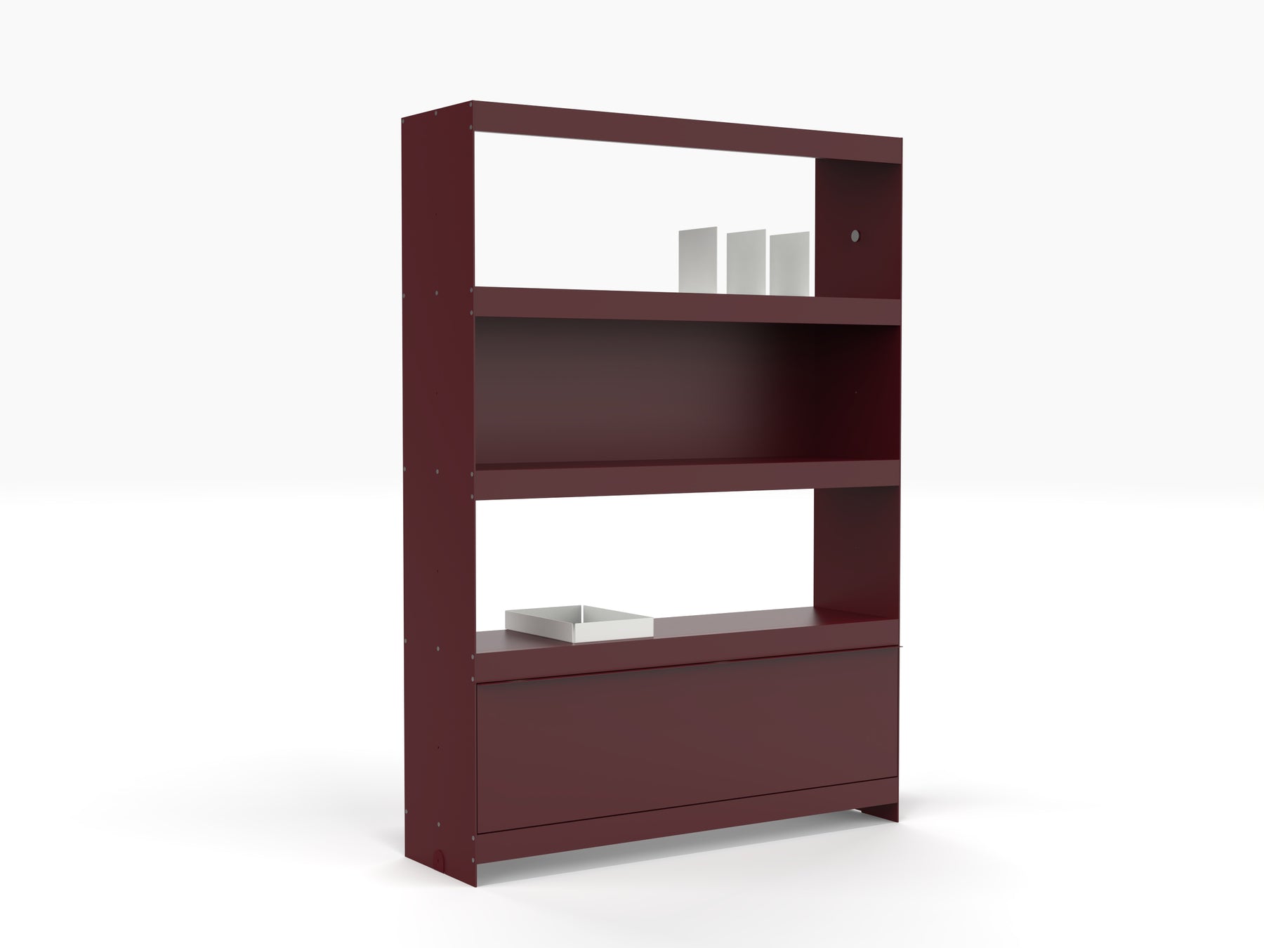 join shelving system deep red book shelving unit with door