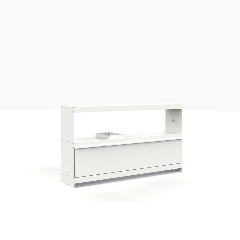 join shelving system modular sideboard in white